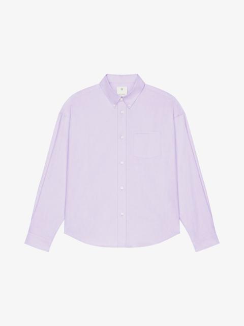 SHIRT IN COTTON WITH POCKET
