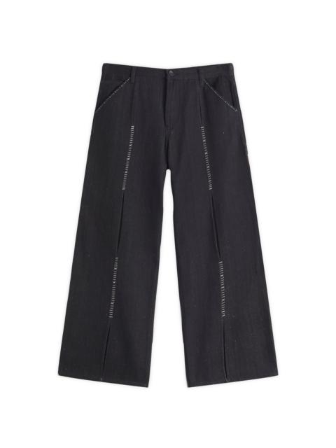 KARTIK RESEARCH Kartik Research Shaanti Embroidered Carpenter Trousers