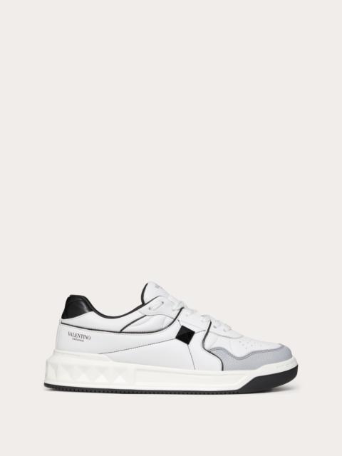 ONE STUD LOW-TOP NAPPA SNEAKER