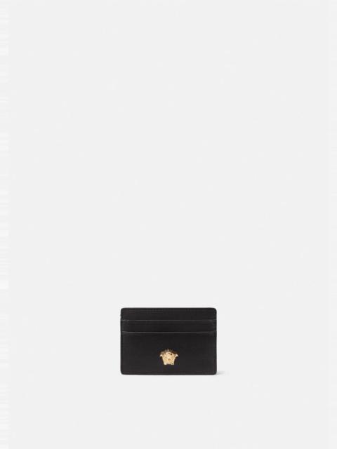 VERSACE La Medusa Leather Card Holder