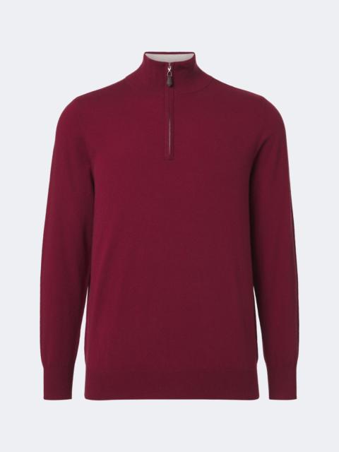 arch4 Mr Fenchurch cashmere half-zip sweater