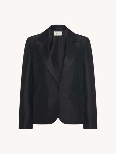 The Row Dru Jacket in Wool and Silk