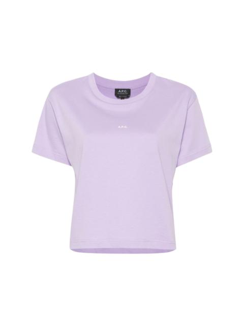 A.P.C. Jen cotton T-hirt