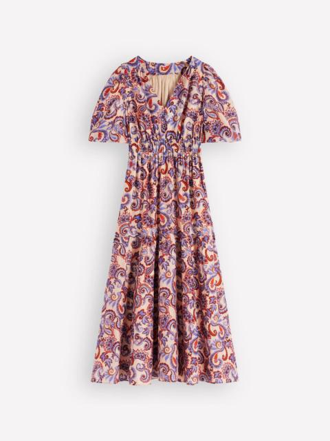 BODEN Irene Occasion Dress-Almond Milk, Paisley