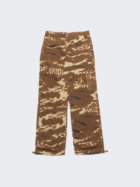 Rhude Tiger Camo Cargo Pant Tan