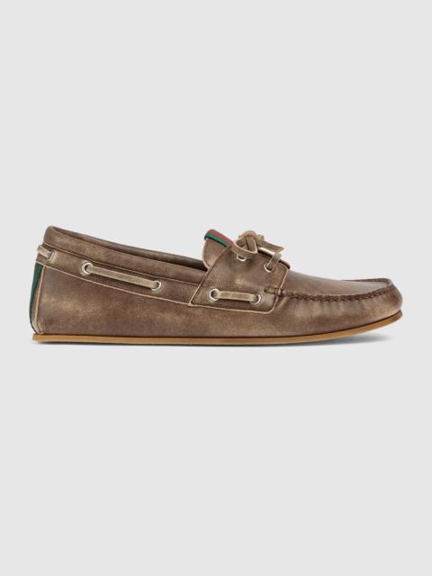Men's boat shoe