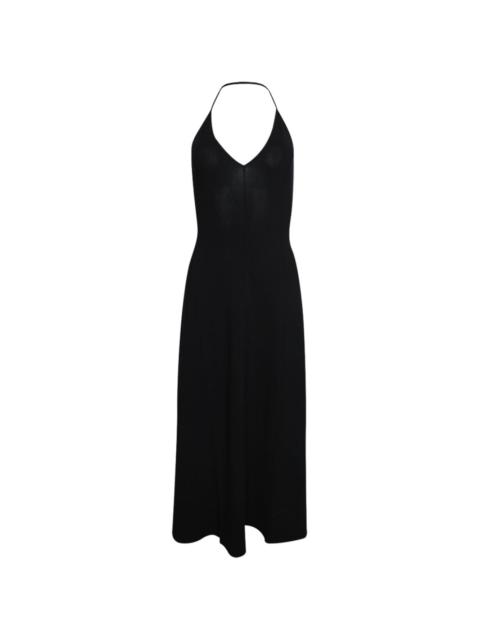 The Raysha halterneck midi dress