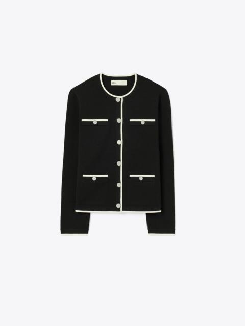 TORY BURCH Kendra Wool Cardigan