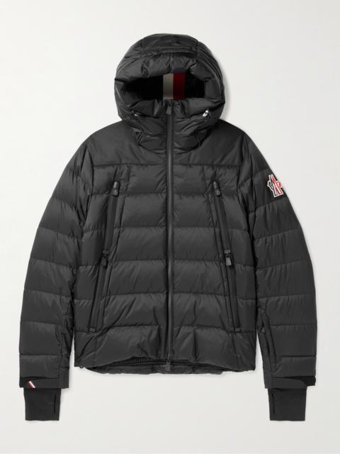 Moncler Grenoble Camurac Logo-Appliquéd Quilted Hooded Down Ski Jacket