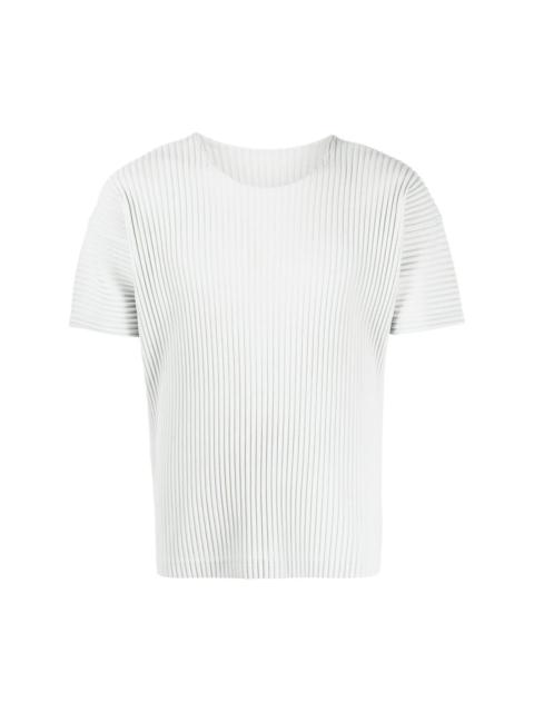 ISSEY MIYAKE SHORT SLEEVE T SHIRT - LIGHT GRAY