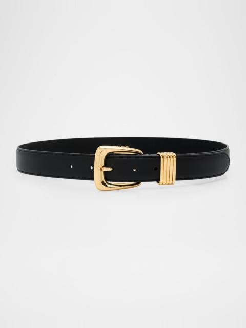 VERONICA BEARD Arch Leather Belt