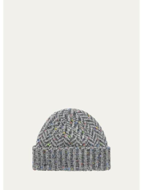 GABRIELA HEARST Porta Zigzag Cashmere Beanie