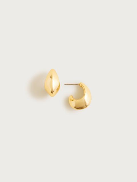 J.CREW Sculptural hoop earrings