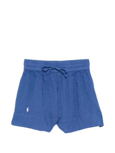 Polo Ralph Lauren logo-embroidered drawstring shorts