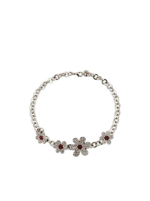 Marni flowers chain necklace