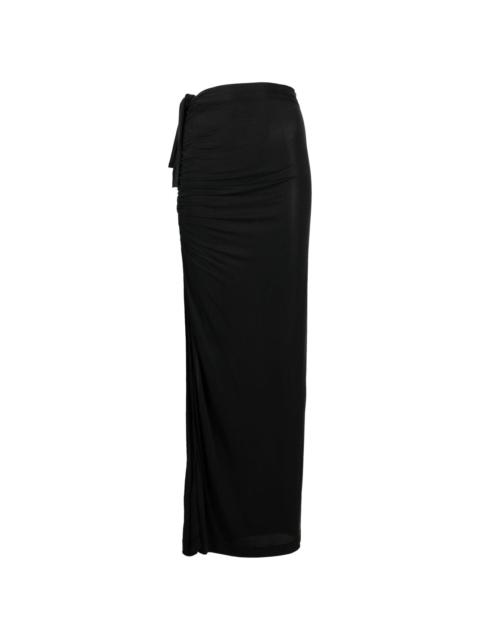 GAUGE81 Hania draped maxi skirt