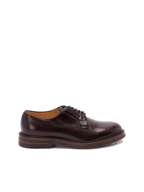 Brunello Cucinelli leather lace-up shoes