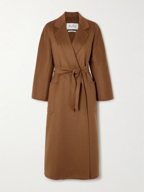 Max Mara Ludmilla belted cashmere coat Brown