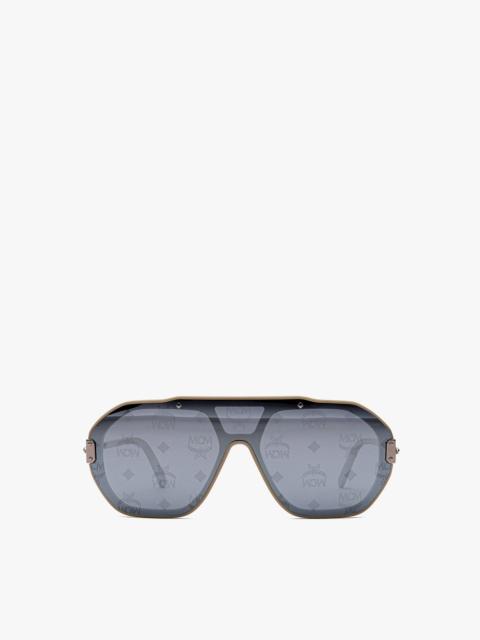 MCM Geometric Shield Sunglasses