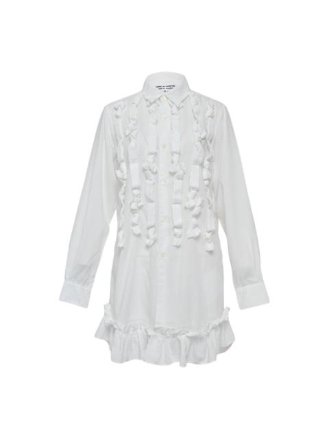 Comme des Garçons Comme des Garçons Pleated Long Blouse