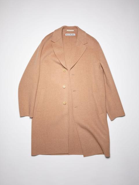 Acne Studios Double face coat - Camel melange