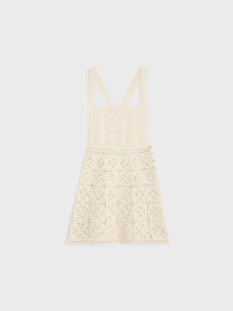 正規品【CELINE】 Triomphe wool Mini dress [送料・関税込] TRIOMPHE MARINIÈRE MINI DRESS IN WOOL - | CELINE