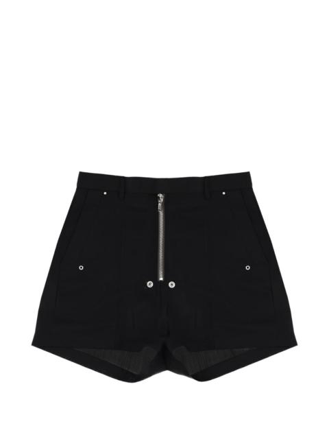 Rick Owens zip fastening shorts