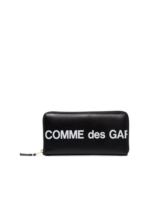 Comme Des Garçons logo-print continental wallet