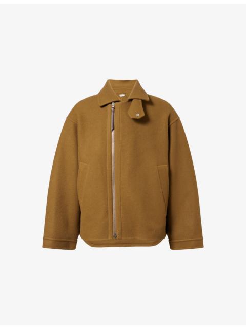 JW Anderson Fireman Double-Faced Wool-Cashmere Blend Jacket