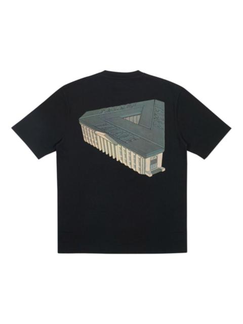 PALACE PALACE Palazzo Black Creative Printing Short Sleeve Unisex P18SS001
