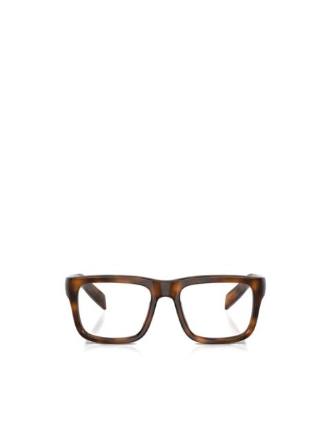 Prada square frame glasses