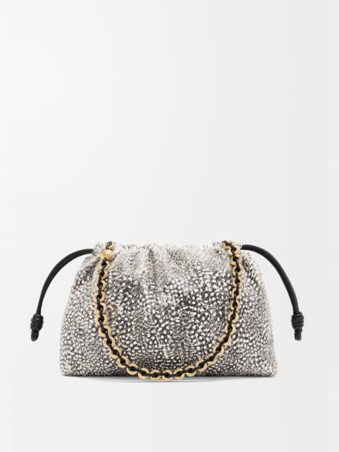 Medium Flamenco purse in goatskin