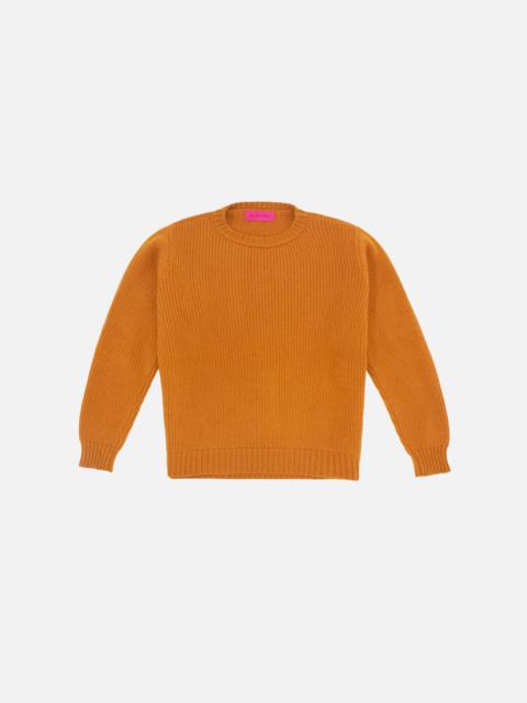The Elder Statesman CHUNKY RIB OVERSIZED PULLOVER