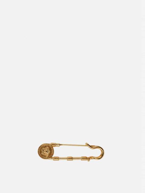 VERSACE Safety Pin Brooch
