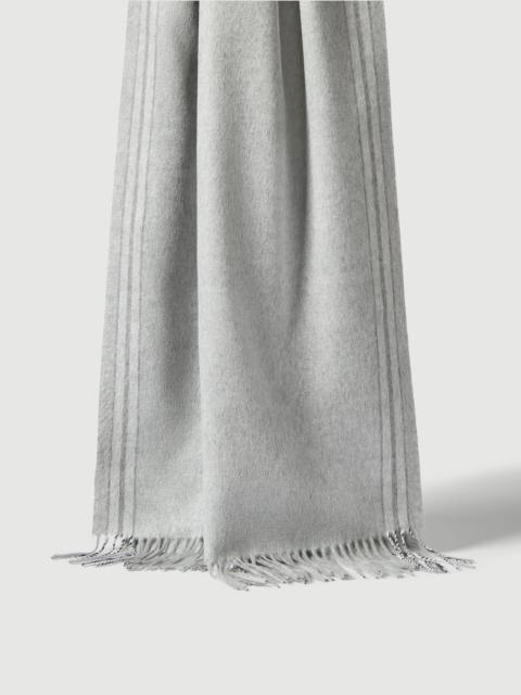 Brunello Cucinelli Silk scarf with selvedge