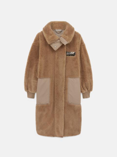 Stella McCartney Luna Teddy Mat Coat