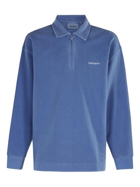 half-zip polo shirt