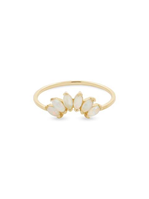 STONE AND STRAND Opal Sunset Curve Band