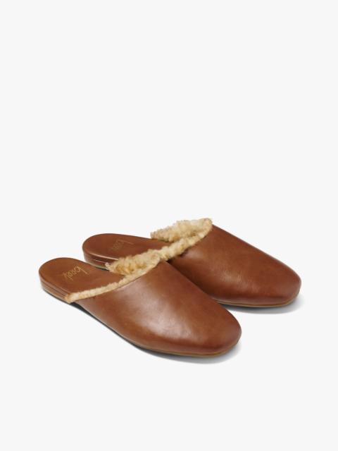 beek Blackbird Shearling Leather Mule