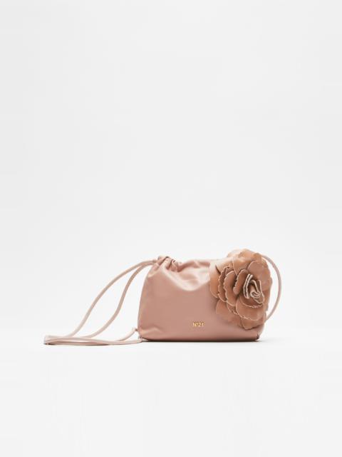 N°21 EVA MINI ROSE-EMBELLISHED CROSSBODY BAG