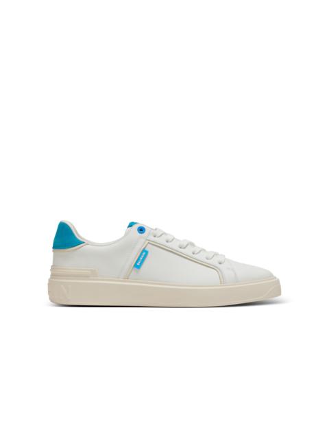 Balmain B-Court trainers in leather and suede