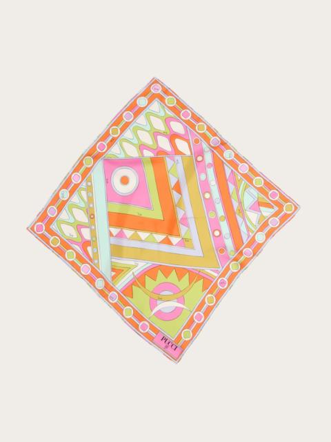 PUCCI VIVARA PRINT SMALL SILK CARRÈ