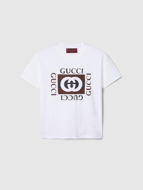 GUCCI Cotton jersey T-shirt with print