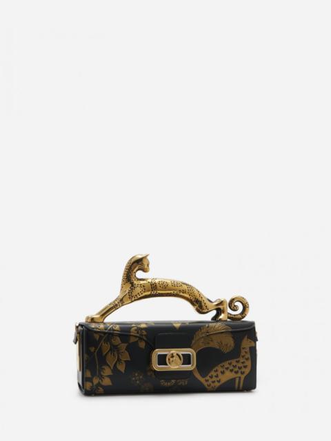 Lanvin LEATHER RATEAU PENCIL CAT BAG