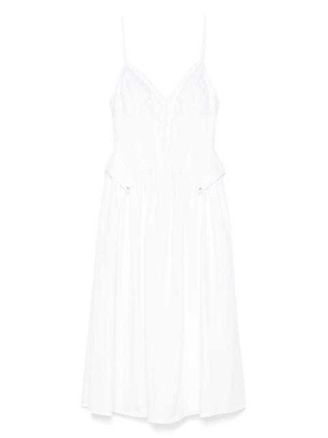 ELISABETTA FRANCHI flared midi dress