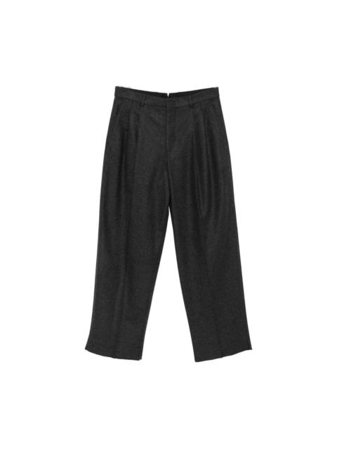 EMPORIO ARMANI Wool blend trousers