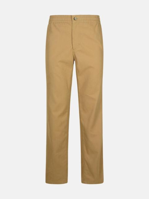 'CHUCK' BEIGE COTTON PANTS