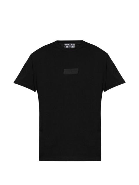 VERSACE JEANS COUTURE logo-patch T-shirt