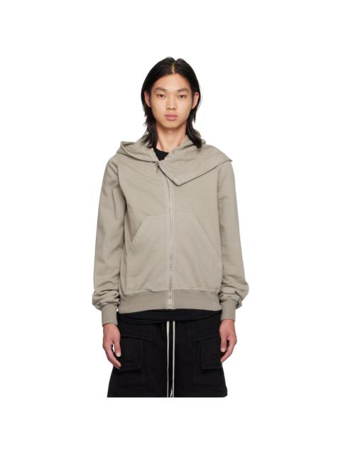 Rick Owens DRKSHDW Gray Tower Mountain Hoodie