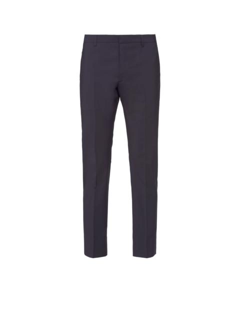 Light stretch wool pants